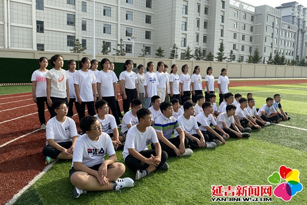 第三中学新生队列训练开启行为规范第一课 延吉新闻网