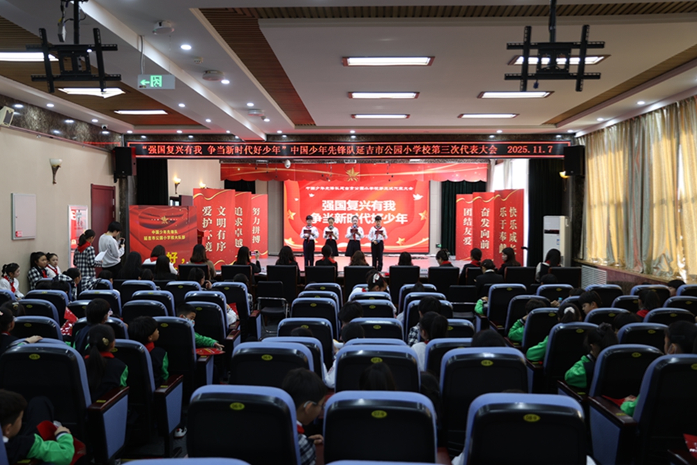 星星火炬照童心 公园小学少代会圆满召开