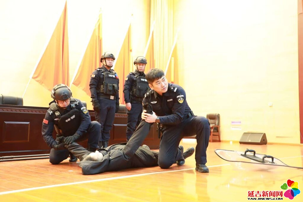 实战训练强本领 延吉市公安局开展应急处突专项培训