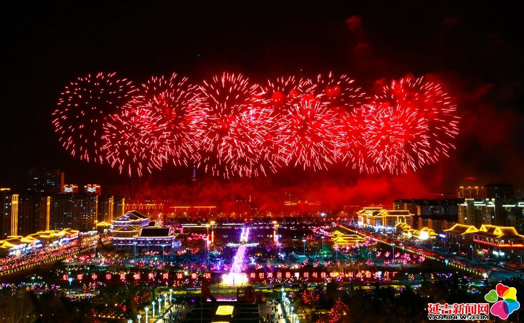 金马呈祥耀东疆！延吉2026元宵节大型焰火表演璀璨启幕
