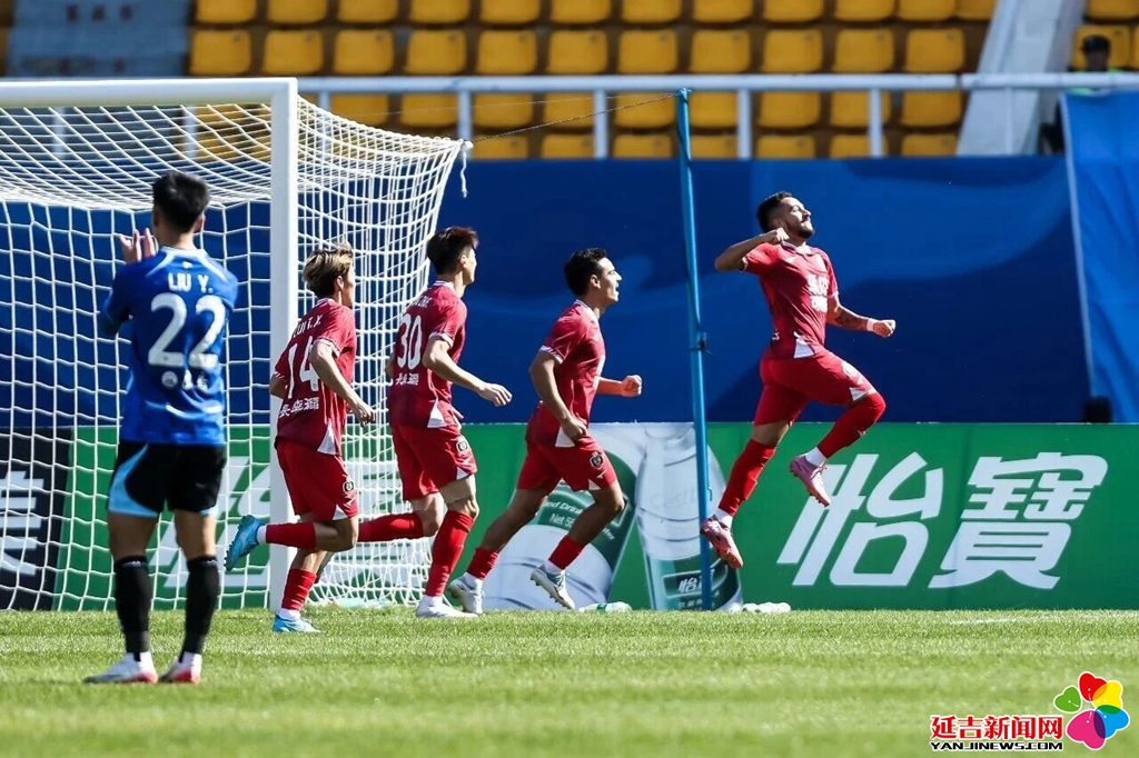 延边龙鼎2:1大连多明戈斯献绝杀