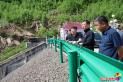 金峰实地踏查防汛工作