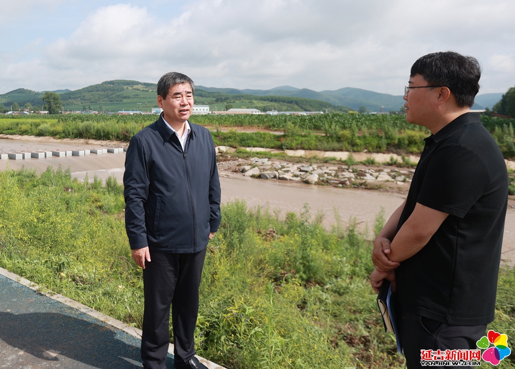 王吉宝督导检查防汛备汛及河长制等工作