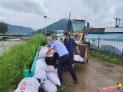 闻“汛”而动 三道湾派出所警民同心筑牢防汛安全屏障