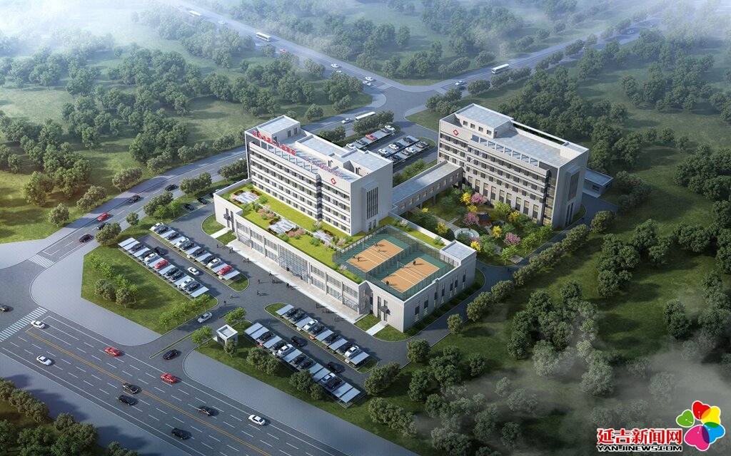 延吉市第二人民医院建设项目有序推进 即将迎来收尾工作