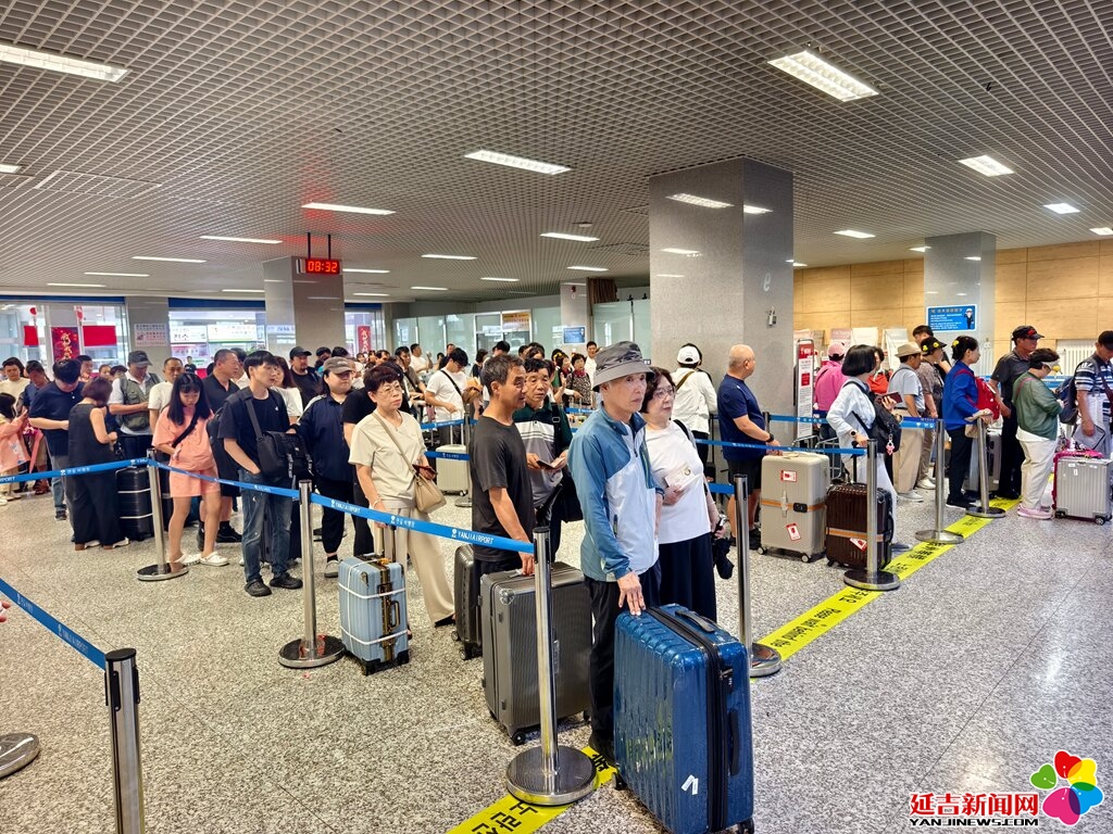 延吉机场7月旅客吞吐量刷新单月历史纪录