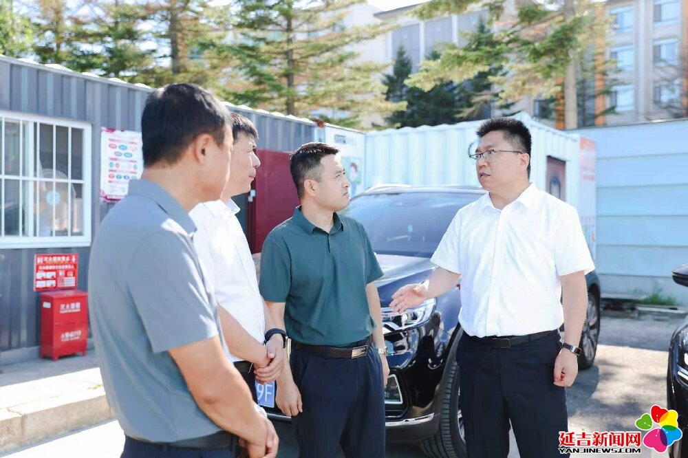 陈国磊调研全市重点项目建设情况