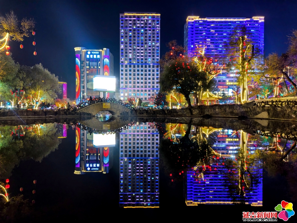 图说延吉｜一池清鉴晨昏景 公园荷池别样美